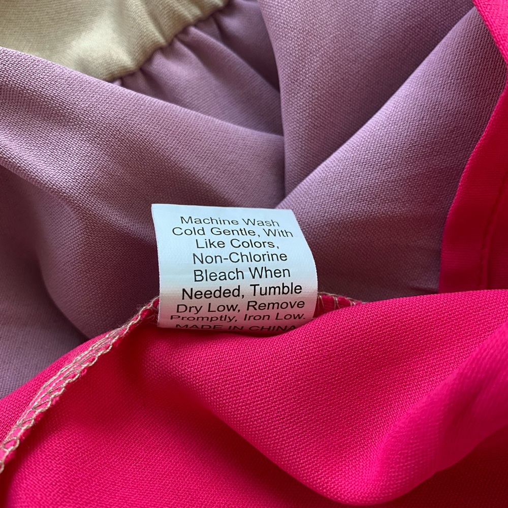 Color Block Halter Dress - Picture 8 of 14